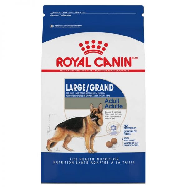 Royal Canin grand chien adulte 35lbs