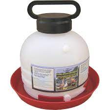 abreuvoir pour volailles a remplissage facile 3 gallon