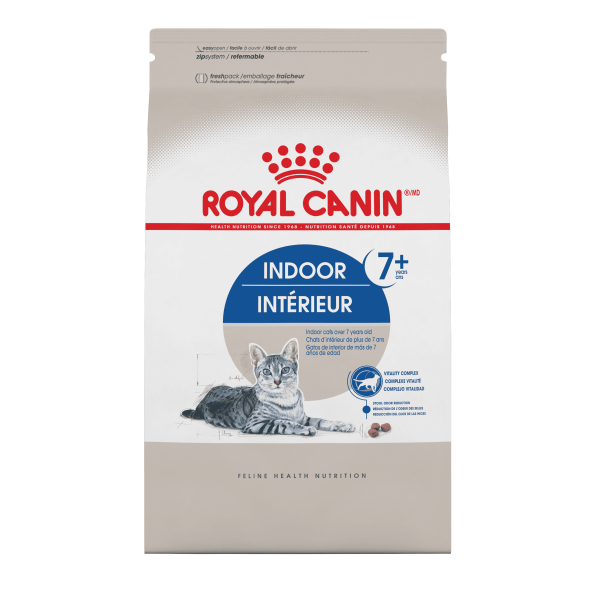 Royal Canin chat intérieur 7+ 5.5 lbs